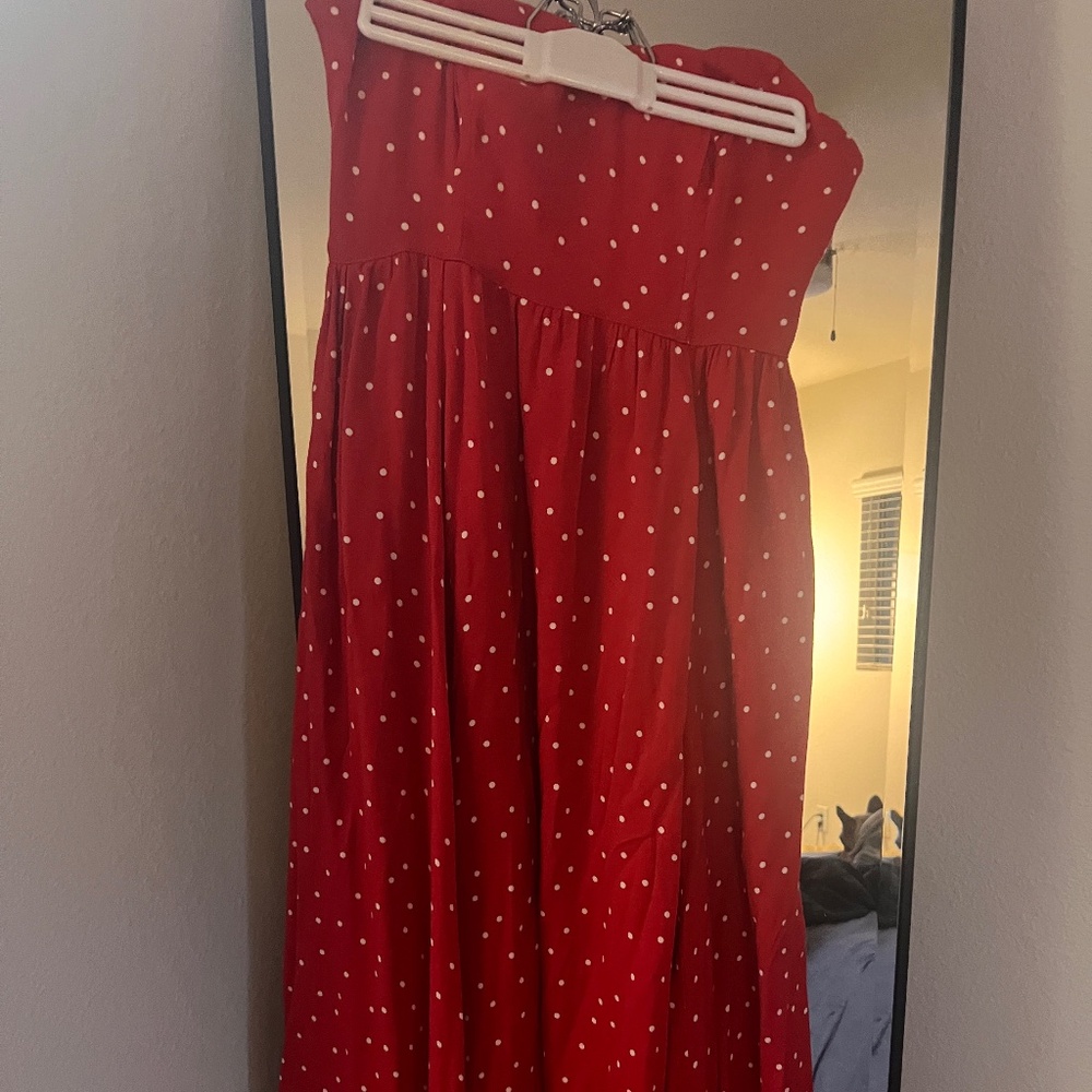 Free people polka dot dress
